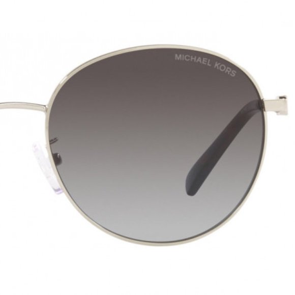 NEW ORIGINAL MICHAEL KORS MK1119 ALPINE 10148G Light Gold/Dark Grey Grad. 57mm - Picture 3 of 10